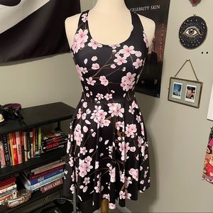 NWOT BlackMilk Reversible Blossom Skater Dress